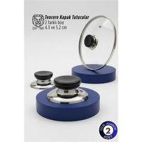 Bianca Serisi 2’li Paslanmaz Çelik Lüks Tencere Kapağı Tutucu Seti - 4.3 - 5.2 cm Universal