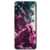 Xiaomi Mi 12 Kılıf HD Desen Baskılı Arka Kapak - Liquid Cloud + Kırılmaz Cam