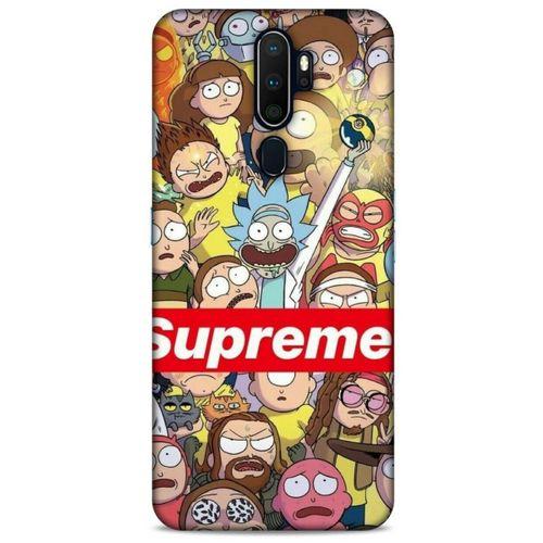 Oppo A5 2020 Uyumlu Kılıf Rick And Morty (44) Tough Armor Kılıf Beth C-500A