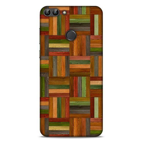 Lopard Huawei Psmart Uyumlu Kılıf Wood'X (21) Koruyucu Kapak Baskılı