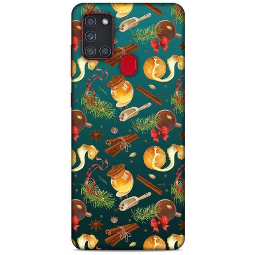 Frutix Portakal 01 Samsung Galaxy A21s Kılıf Desenli Silikon
