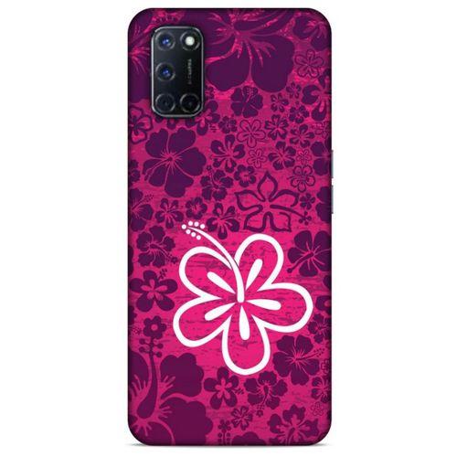 Oppo A92 Uyumlu Kılıf Pembe Delisi (9) Kılıf Çiçek