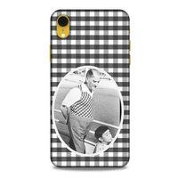 Apple iPhone XR Kılıf Atatürk (18) Telefon Kılıfları Siyah Beyaz