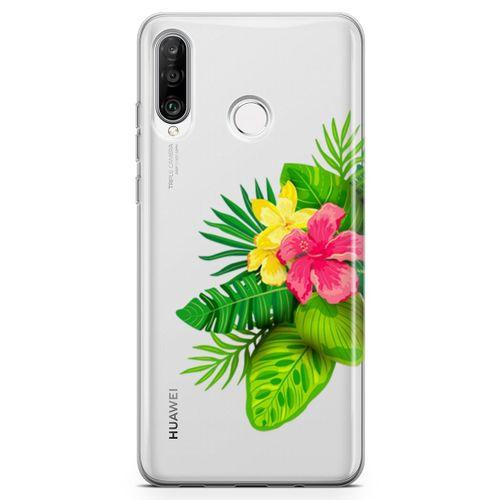 Huawei Nova 4e Kılıf Los Angeles Park Arka Kapak Koruma Desenli Full Koruyucu