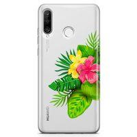 Huawei Nova 4e Kılıf Los Angeles Park Arka Kapak Koruma Desenli Full Koruyucu
