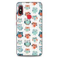 Baykuşlar (16) Desenli Silikon Kapak Telefon Kabı Xiaomi Mi A2 Lite Kılıf