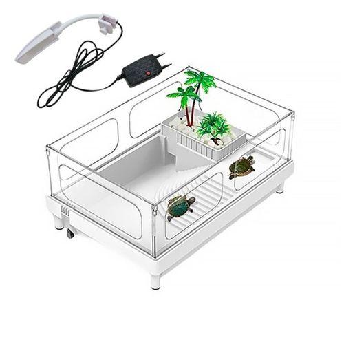 Sobo Plastik Kaplumbağa Bahçesi Lambalı 38x27x18cm