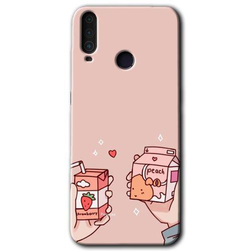 General Mobile GM 10 HD Baskılı Kılıf + 9D Tam Ekran Koruyucu - Meyveli Süt