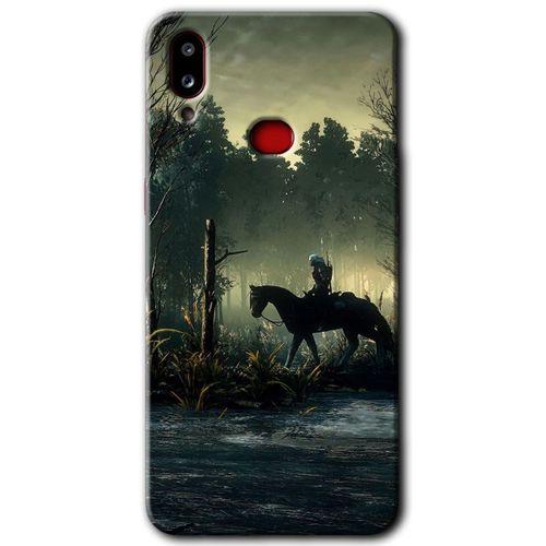 MRCİLETİSİM Samsung Galaxy A10s Kılıf Baskılı Kapak - Savaşçı +Tam Ekran Koruyucu