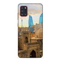 Samsung Galaxy A31 Uyumlu Kılıf Azarbaijan (11) Tam Koruma Ateş Kuleleri