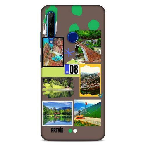 Lopard Huawei Honor 20 Lite Uyumlu Kılıf Şehirli ※ (8) Artvin Baskılı Kılıf