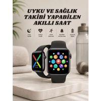 Akıllı Saat Wireless Şarj Yüksek Çözünürlüklü Müzik Dinleme Sesli Cevaplama