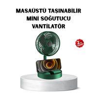 Taşınabilir Katlanabilir Mini Fan 3 Kademeli Şarj Edilebilir