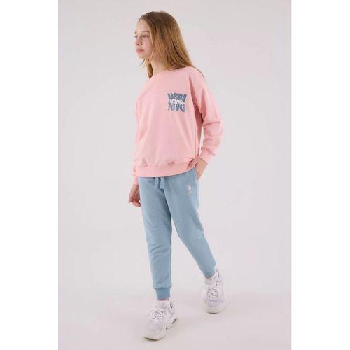 U.s. Polo Assn Eşofman Takımı Us2317-4 Açık Pembe