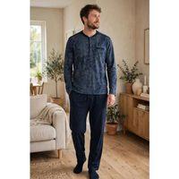 Erkek Pijama Takımı - Uzun Kol Patlı