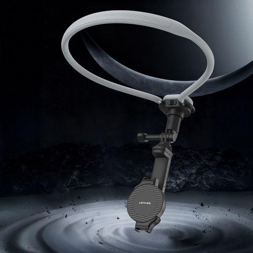 Lenyes CR203 2in1 Eller Serbest Magnetik Boyun Askılı Telefon Tutucu