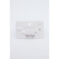 Çoklu Set Küpe - Gümüş