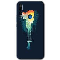 Huawei P Smart Z Kılıf HD Desen Baskılı Arka Kapak - City Bird Sky