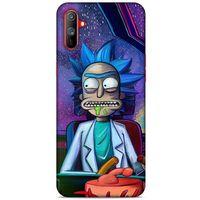 Realme C3 Uyumlu Kılıf Rick And Morty (45) Liquid Air Kılıf Decoy