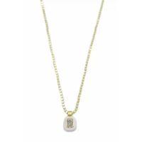 Ezme Zincir Kolye - 60 cm - Altın