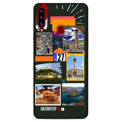 Lopard Samsung Galaxy A20s Uyumlu Kılıf Şehirli ※ (27) Gaziantep Tasarımlı Kılıf