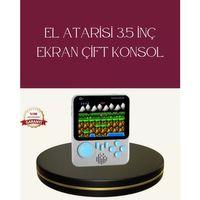 Şarjlı 3.5 İnç Retro Oyun Konsolu