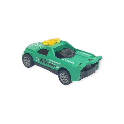 Çek Bırak Metal Küçük Arabalar 8 cm - SH40031 - Yeşil