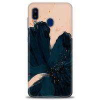 Samsung Galaxy A20 Kılıf HD Baskılı Kılıf - Renk Bulutu + Tam Ekran Koruyucu
