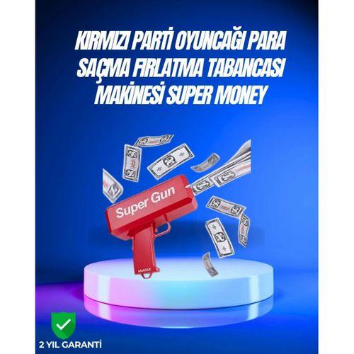 Dolar Boyutunda Kâğıt Atışı Yapan Pil İle Çalışan Oyuncak Tabanca