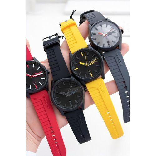 Reebok Silikon Kordon 50 Mt Suya Dayanıklı Spor Kasa 2 Yıl Garantili Erkek Kol Saati RV.BK.G4S