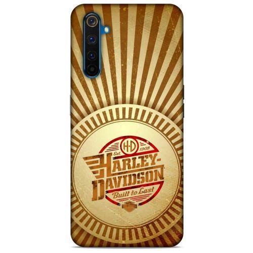 Realme 6 Pro Uyumlu Kılıf Motorsiklet (42) Rugged Armor Kılıf Harley