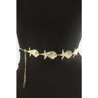 Deniz Yıldızı Metal Zincir Kemer