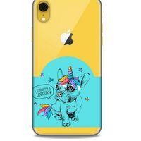 Zoologix (24) Apple iPhone XR Şeffaf Kılıf Silikon Desenli
