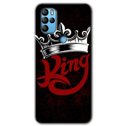 Omix X300 HD Baskılı Kılıf + 9D Tam Ekran Koruyucu - King