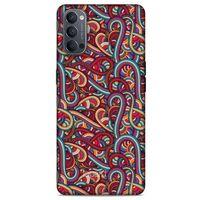 Oppo Reno 4 Kılıf Pastel Renkler (35) Fit Design Kılıf Karışık Renkli