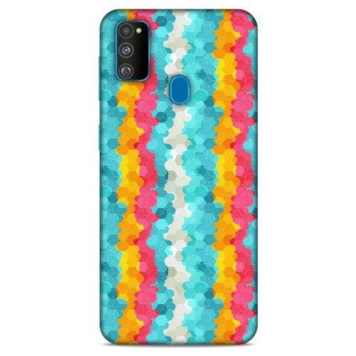 Geometrix 51 Samsung Galaxy M30s Kılıf Silikon Kapak