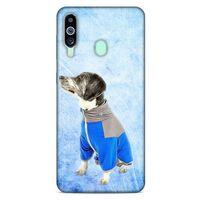 Samsung Galaxy M40 Kılıf Köpek Kıyafetleri (37) Silicone Cover Polar Mont