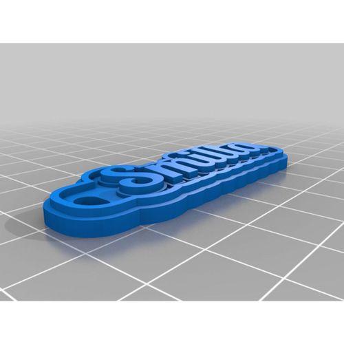 My Customized Multiline Tag Or Keychain (Bu ürün Sadece Plastik parçadır - Almadan Önce Soru Sorabilirsiniz)