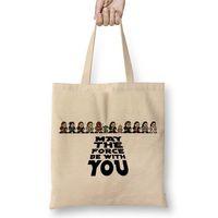 May The Force Be With You 8 Bits Bez Çanta Uzun Saplı