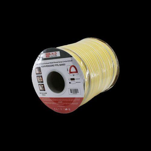 D Profil Fitil Bant 9x6 mm Beyaz 100 m (2x50 m)