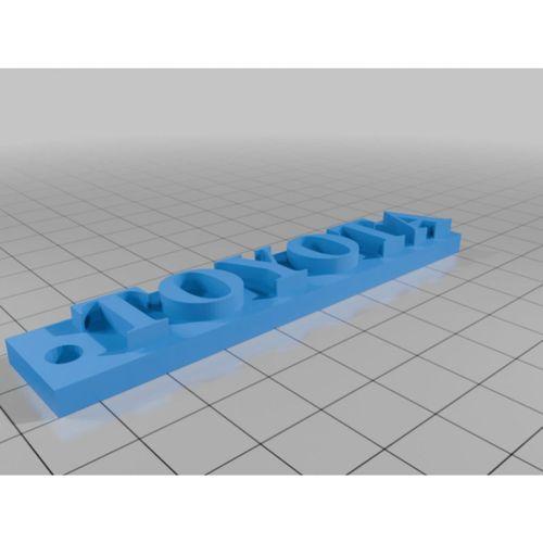 Toyota Anahtarlık 3D Baskı (Bu ürün Sadece Plastik parçadır - Almadan Önce Soru Sorabilirsiniz)