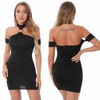 Bayan Fantazi Halkalı Mini Elbise