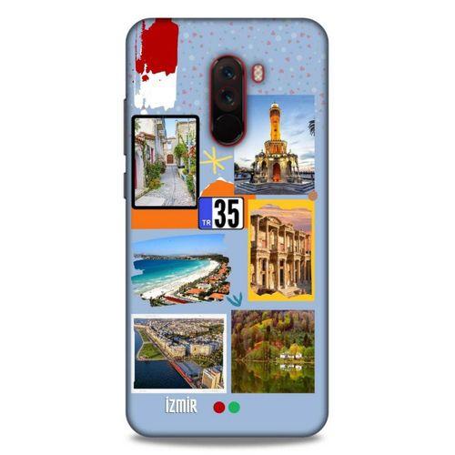 Lopard Xiaomi Pocophone F1 Uyumlu Kılıf Şehirli ※ (35) İzmir Fit Design Kılıf