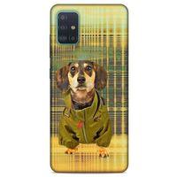Samsung Galaxy A51 Kılıf Köpek Kıyafetleri (35) Fit Design Kılıf Beagle Palto