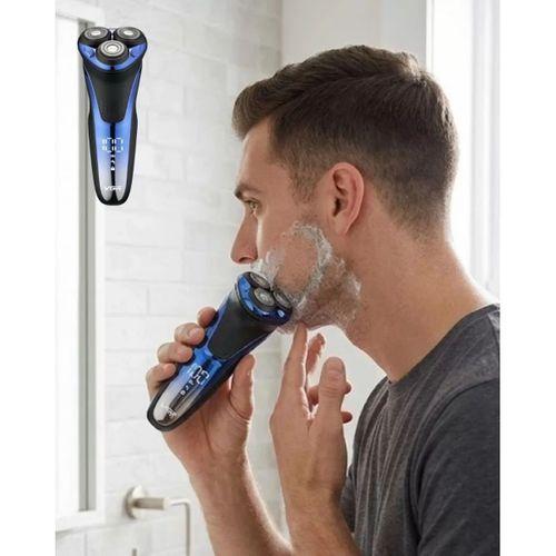 Suya Dayanıklı Elektrikli Tıraş Makinesi Şarjlı Döner Başlıklı