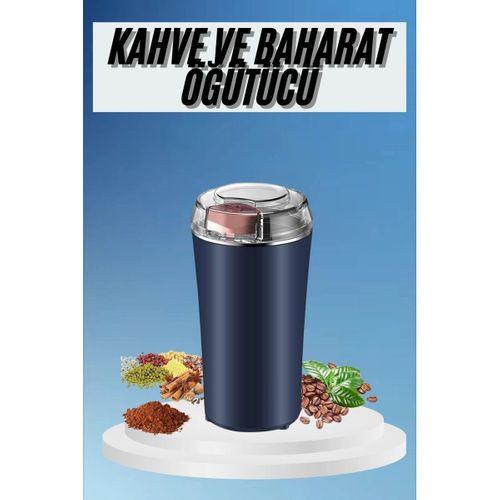 Kahve Ve Baharat Öğütücü Kolay Temizlenebilir Paslanmaz Çelik Taşınabilir