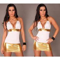 B100982 Seksi Mini Elbise