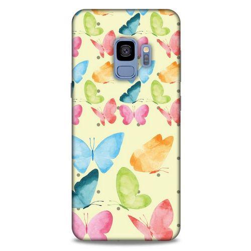 Animax Kelebek Suluboya Samsung Galaxy S9 Kılıf Desenli Silikon