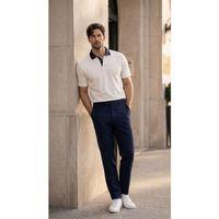 Arthur Regular Fit Nova Pike Kumaş Polo Yaka T-Shirt - Beyaz