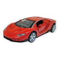 Çek Bırak Metal Arabalar 12 cm - 6632-40 - Kırmızı